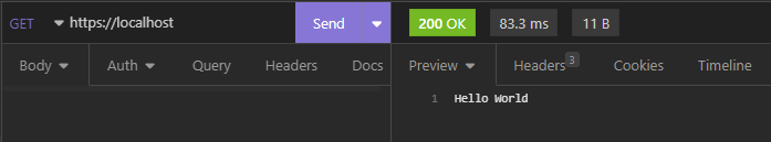 Insomnia client certificate